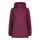 CMP Winter Jacket Long Fix Hood (lined ripstop jacket) magenta red women